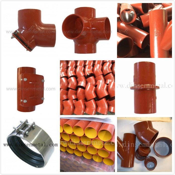 Cast Iron SML Pipe Fittings/ASTM A888 No-Hub Cast Logo